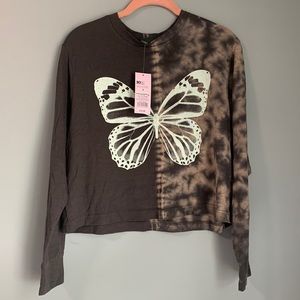 Wild fable S long sleeve crop top